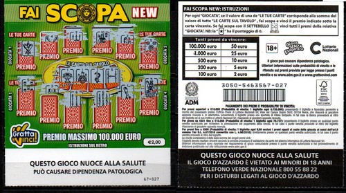 Gratta vinci 2 00 - vinci, 2,00