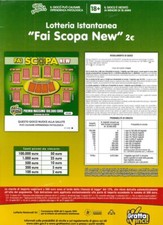 LOCANDINA GRATTA E VINCI FAI